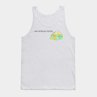 Yurt On A Shirt | Footprints Tank Top